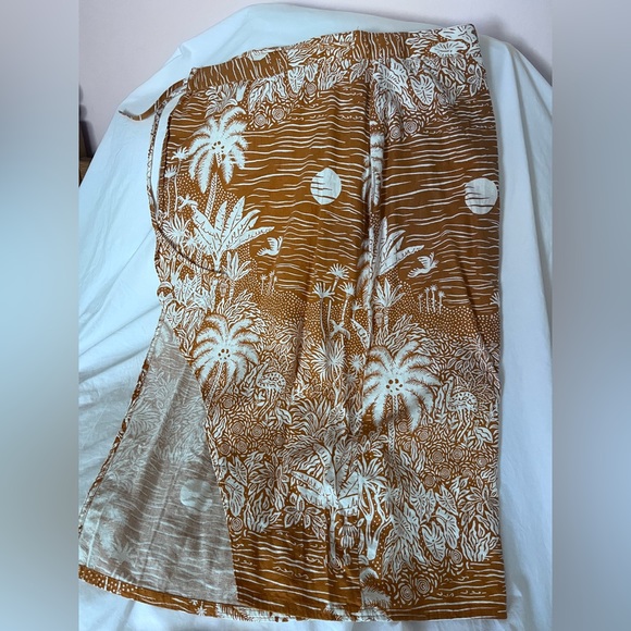 DESMOND & DEMPSEY x H&M. Calf-length wrap skirt - Picture 5 of 5